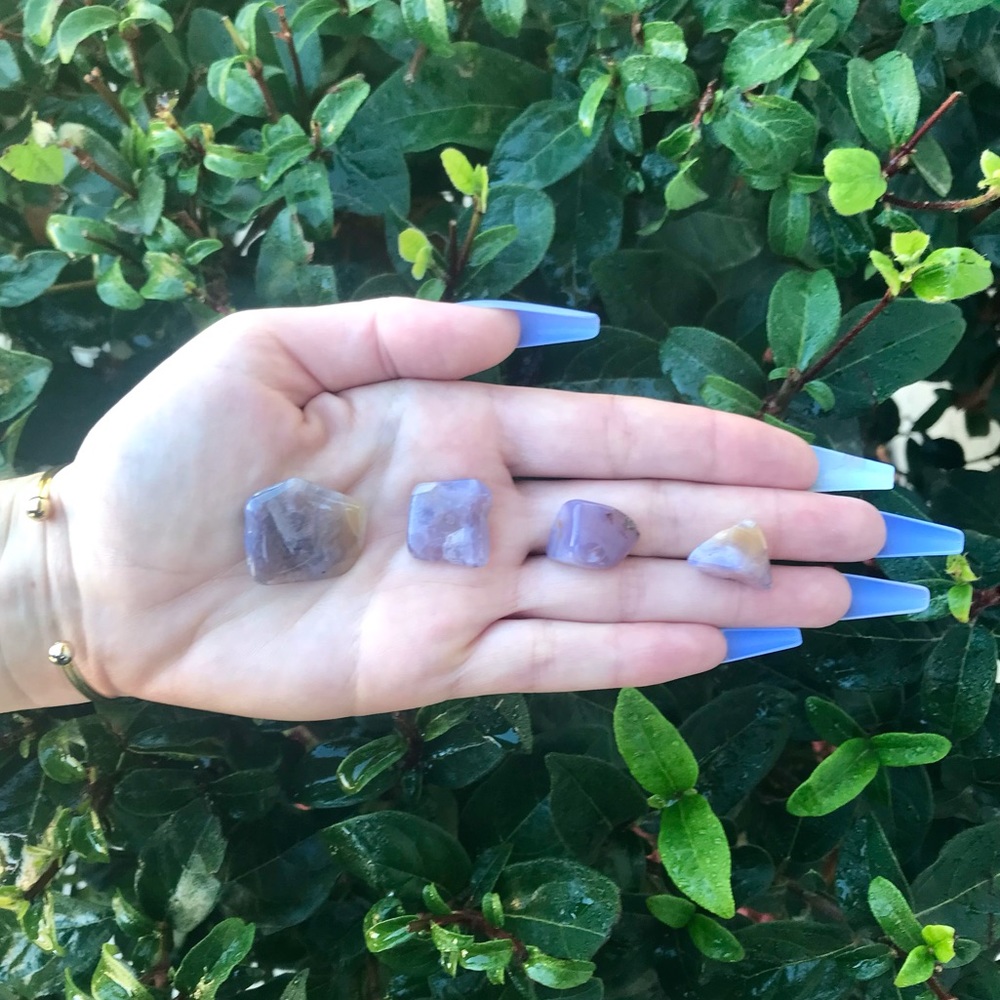 RARE!! Royal Aztec Lace Agate💜